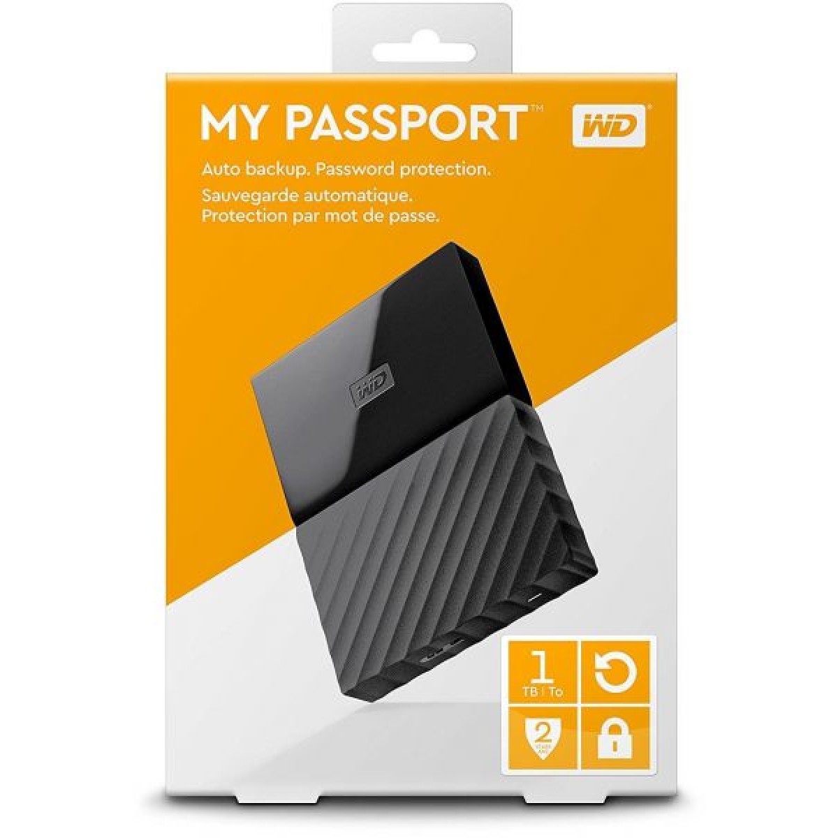 WD 1TB My Passport External USB3.0 Hard Drive                        
                                                        Western Digital