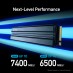 LEXAR  NM790 2TB M.2 NMVe SSD GEN 4 7400MB/s (Heatsink) 