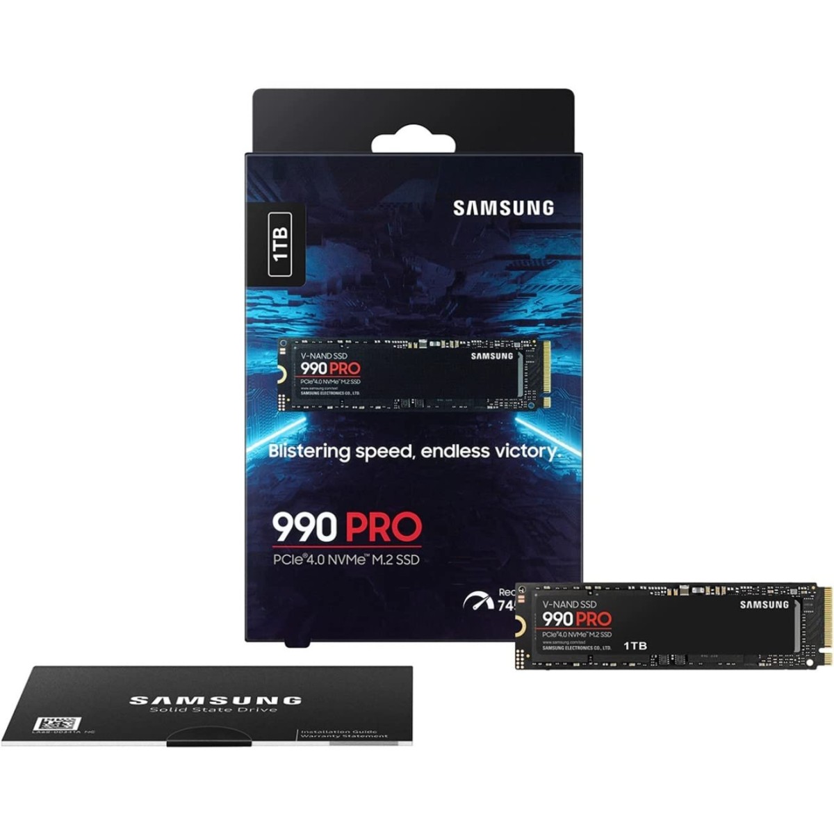 SAMSUNG 990 PRO 1TB M.2 NMVe SSD GEN 4 7450MB/s