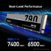 LEXAR  NM790 4TB M.2 NMVe SSD GEN 4 7400MB/s