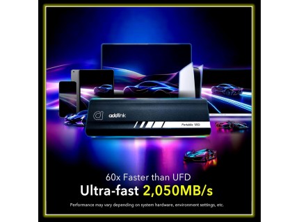 Addlink P21 2TB PORTABLE External SSD USB 3.2 2050MB/s 