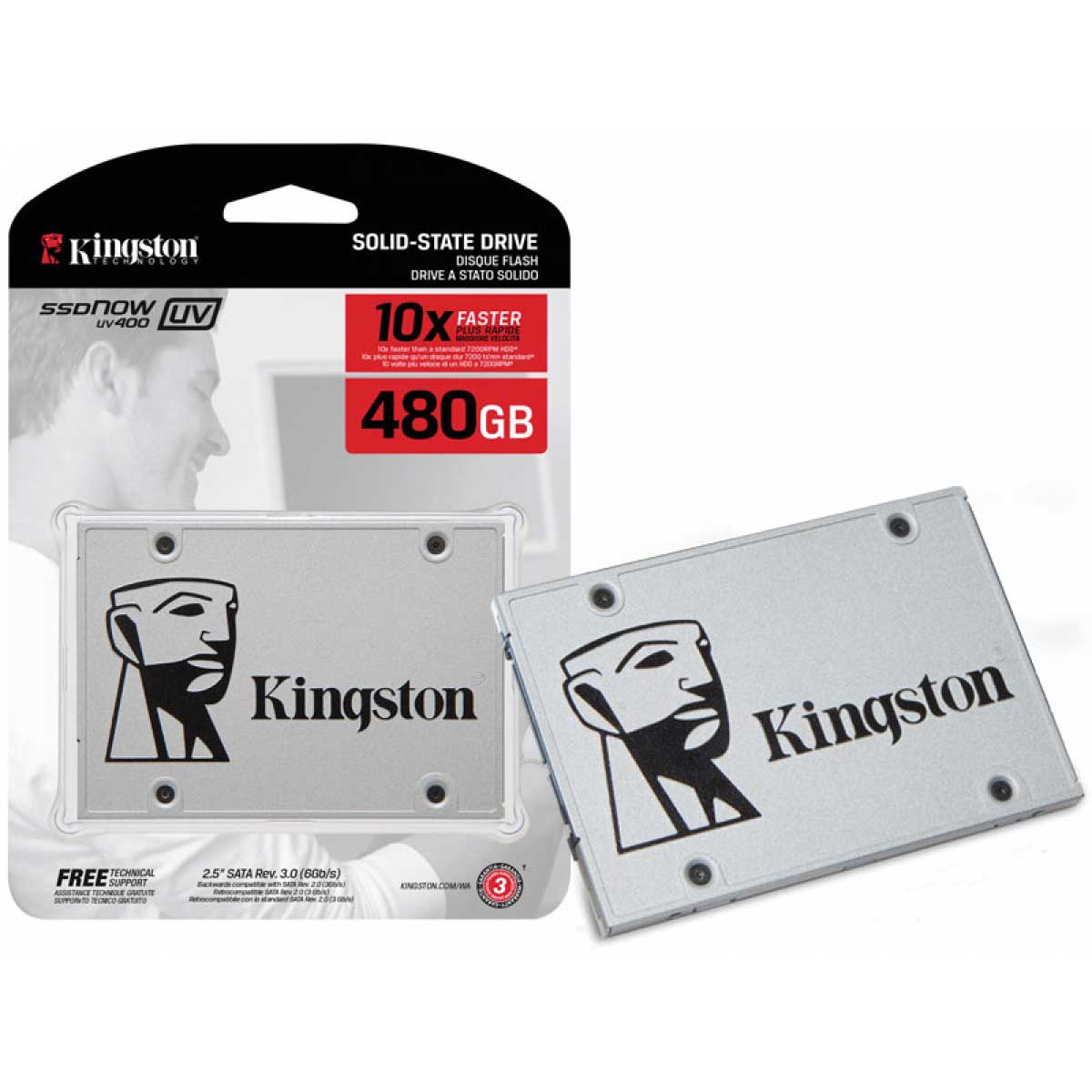 KINGSTON UV400 480GB SSD 2.5'' 