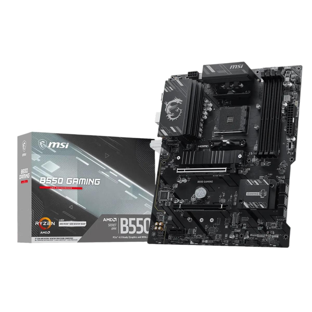 MSI AMD PRO B550 GAMING AM4 Motherboard MSI AMD PRO B550 GAMING AM4 Motherboard