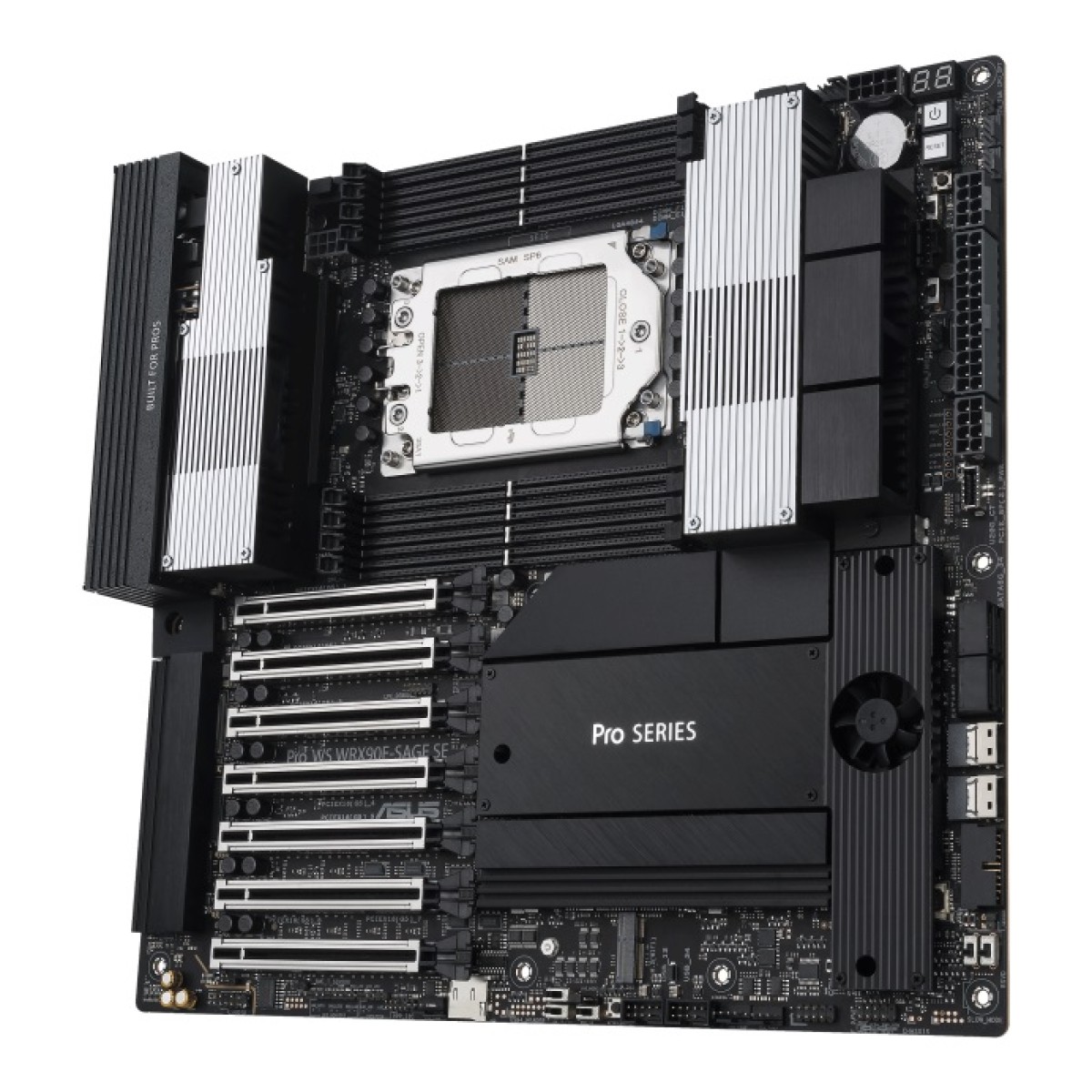 ASUS Pro WS WRX90E-SAGE SE Workstation Motherboard AMD sTR5 ASUS Pro WS WRX90E-SAGE SE Workstation Motherboard AMD sTR5